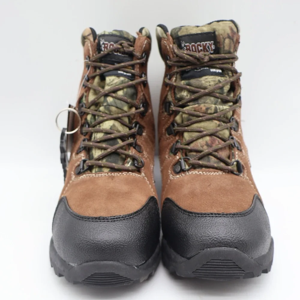 Rocky Hunting Boots Kids 3.5M Brown Camo 800g Thinsulate Waterproof FQ0003710